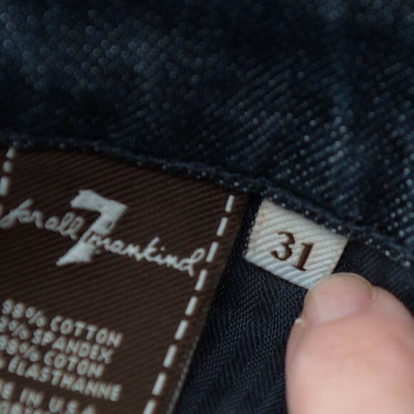 7 For All Mankind Jeans, Size 31 - Picture 7 of 7